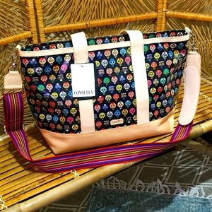 New! Consuela Tiny Max Tote/Travel Bag (Sugar Skulls)